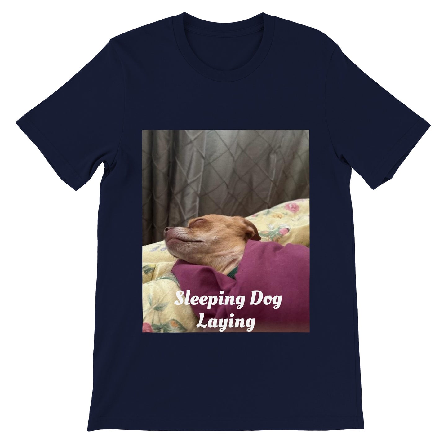 The Sleeping Dog Unisex crew neck T-shirt