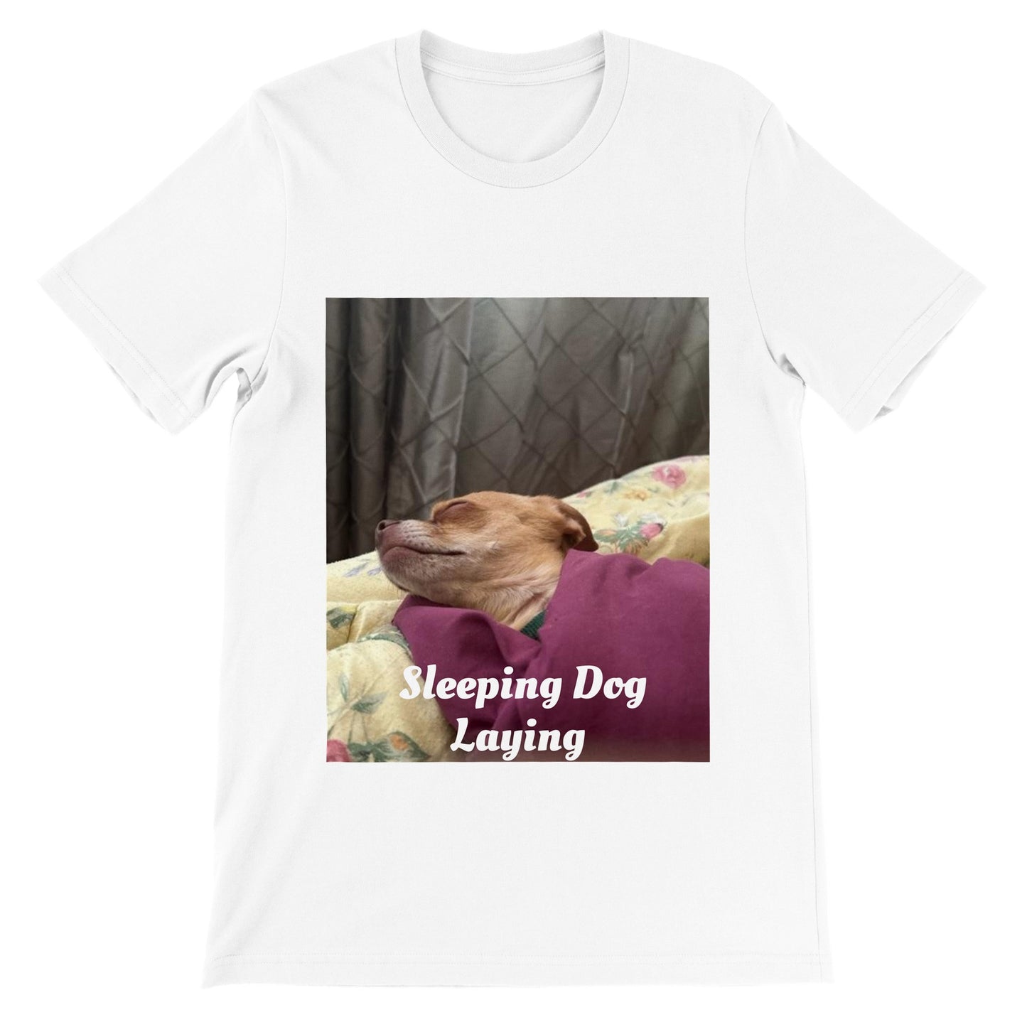 The Sleeping Dog Unisex crew neck T-shirt