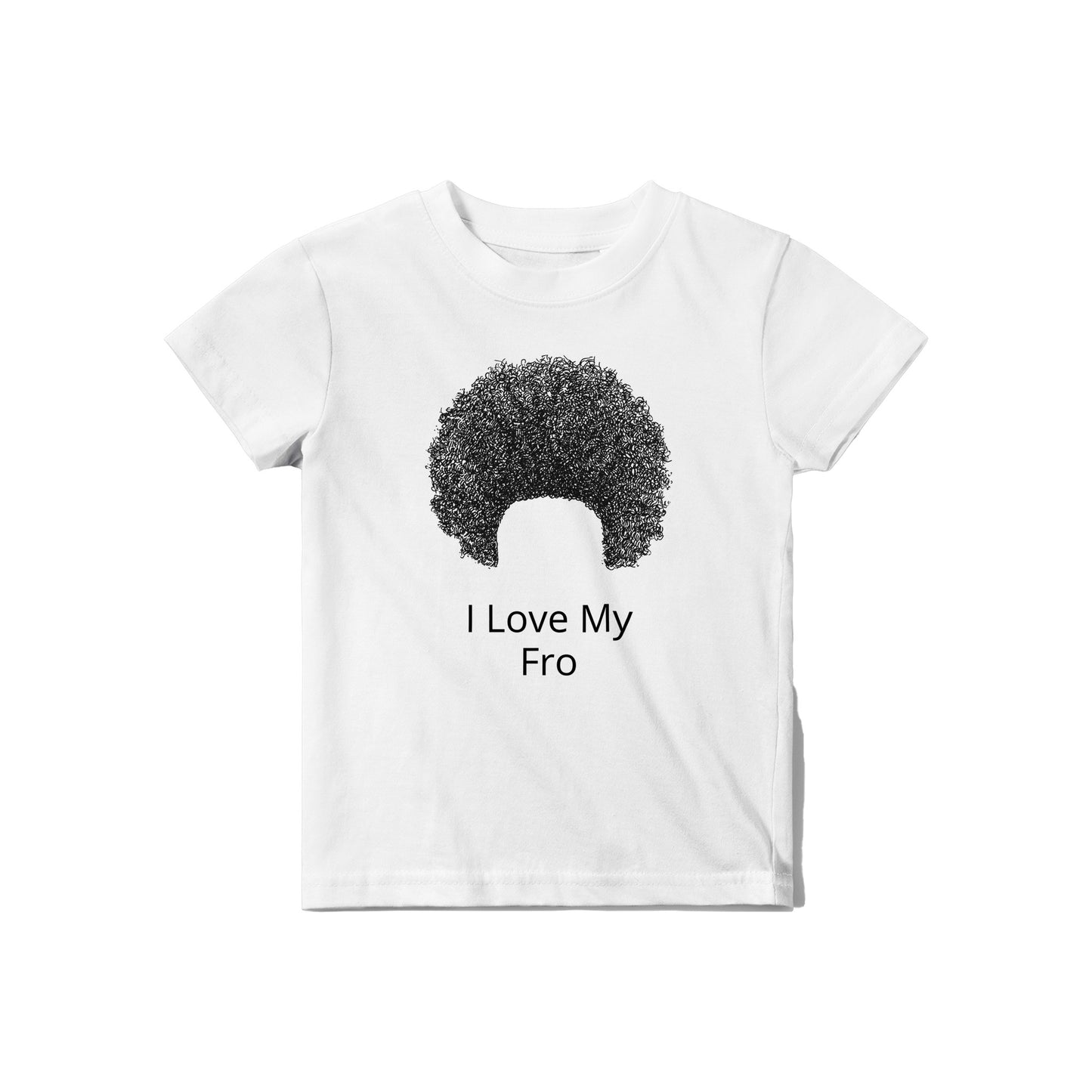 I love My Fro T-shirt (light colored shirts)