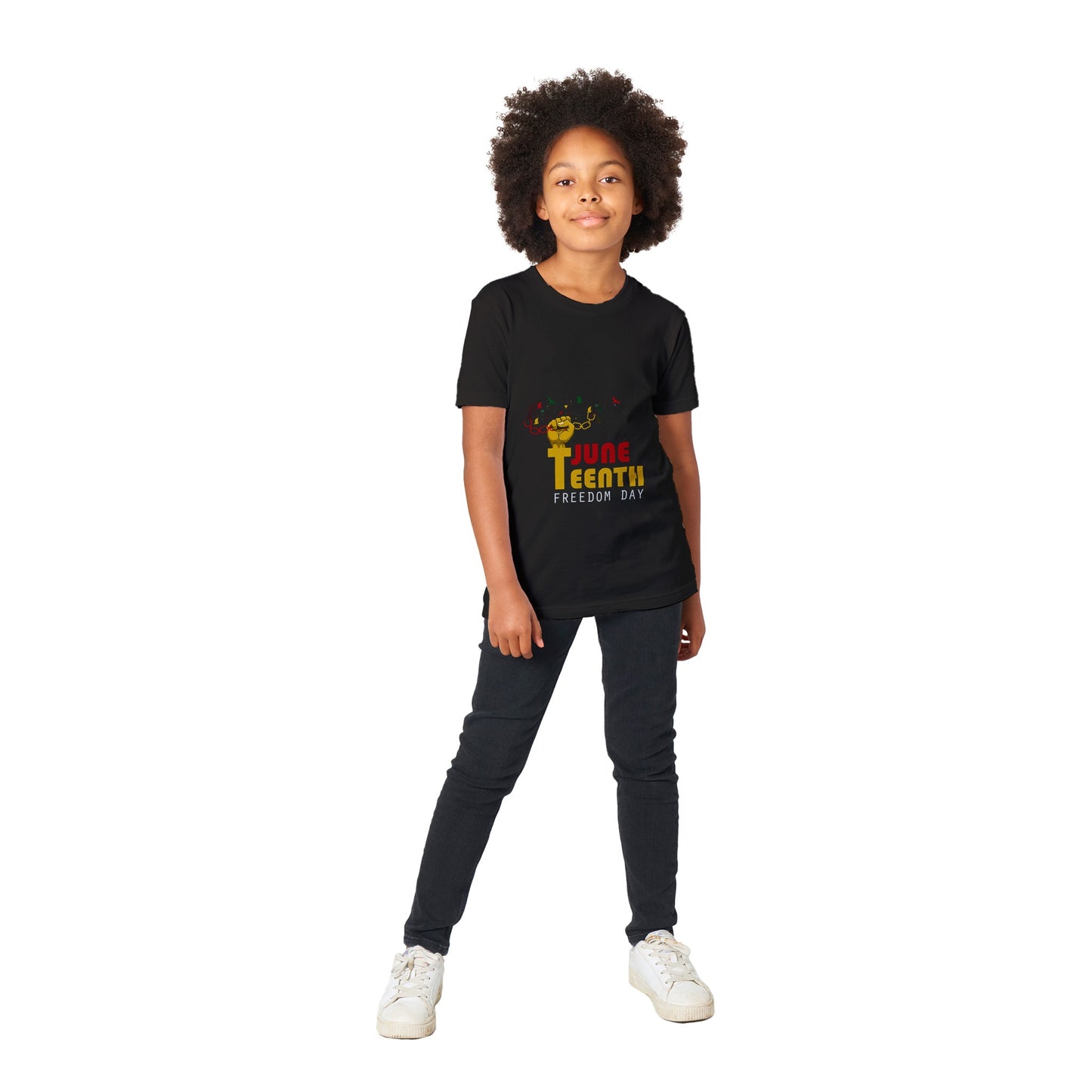 Juneteenth Kids Crew-neck T-shirt