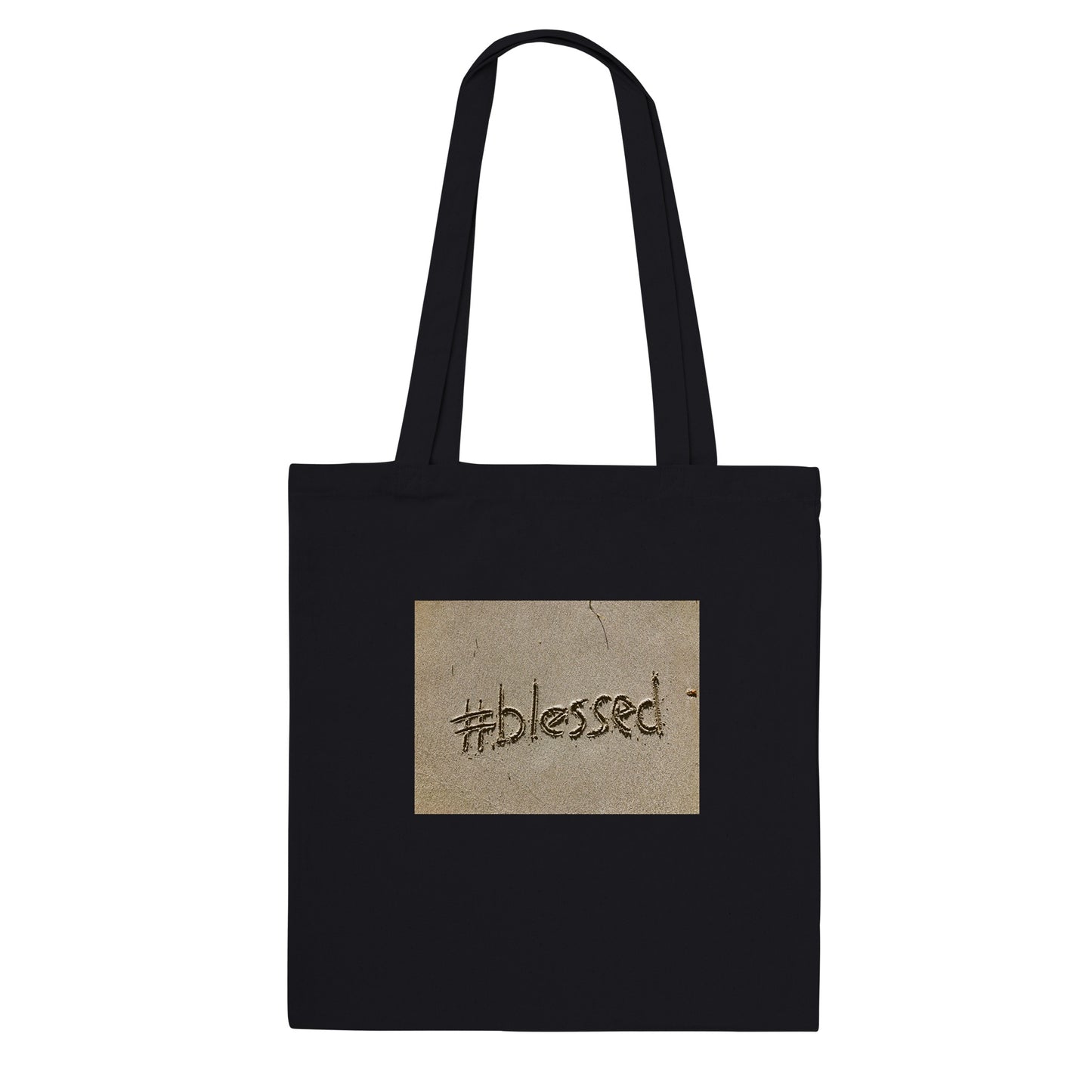 #blessed Tote Bag