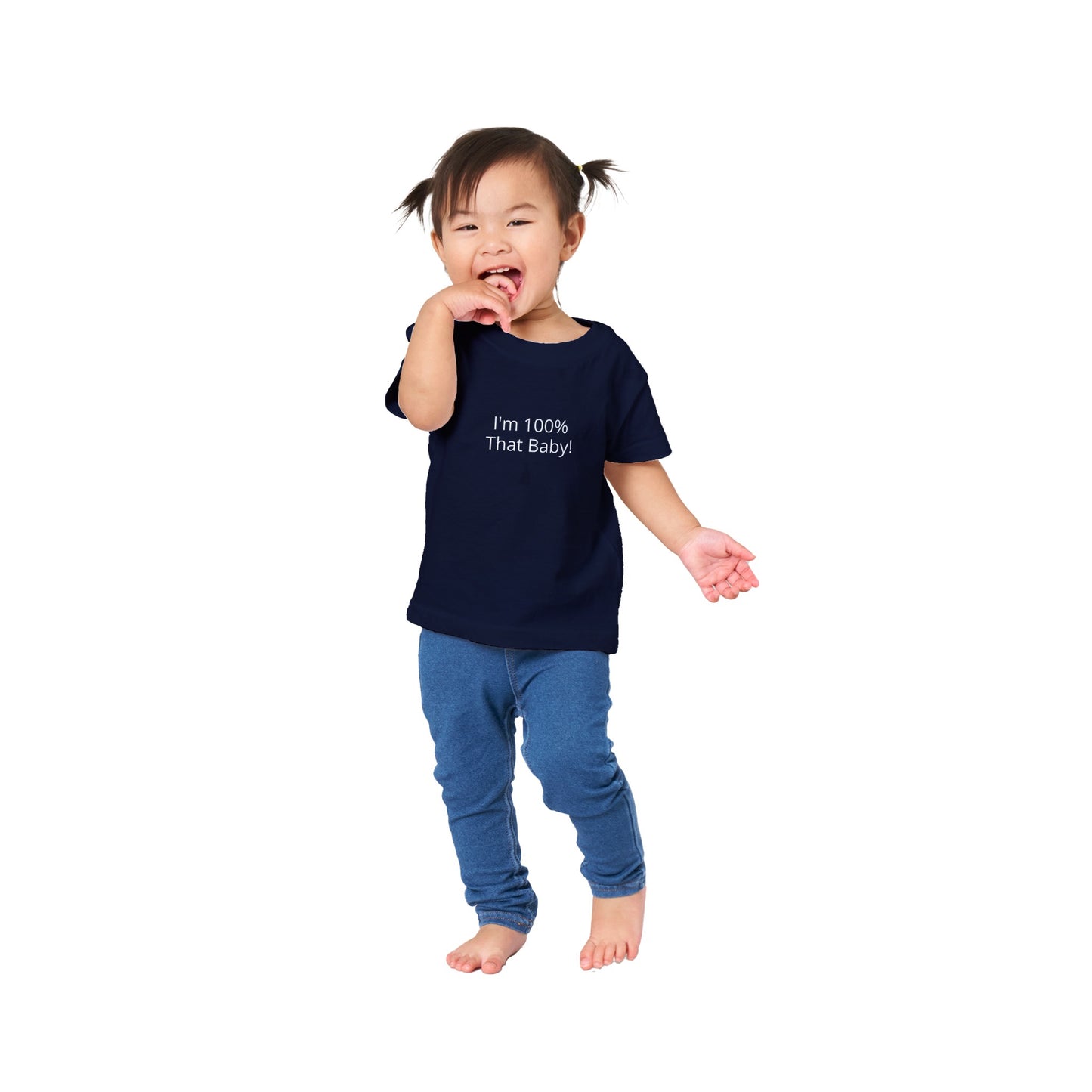 I'm 100% That Baby! classic crew-neck T-shirt