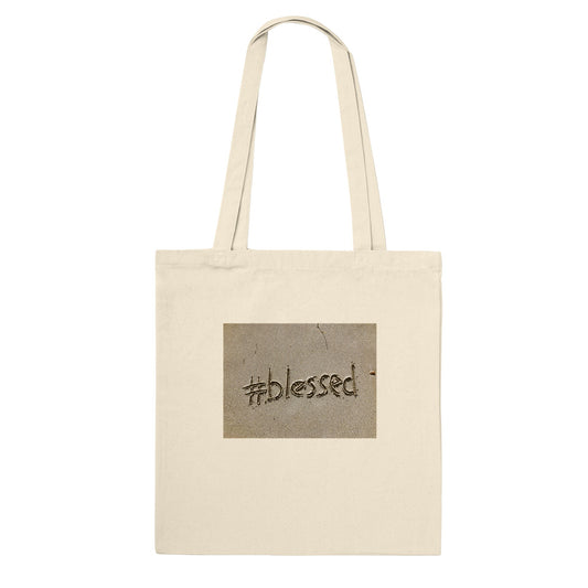 #blessed Tote Bag