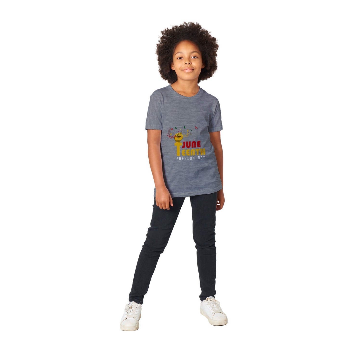 Juneteenth Kids Crew-neck T-shirt