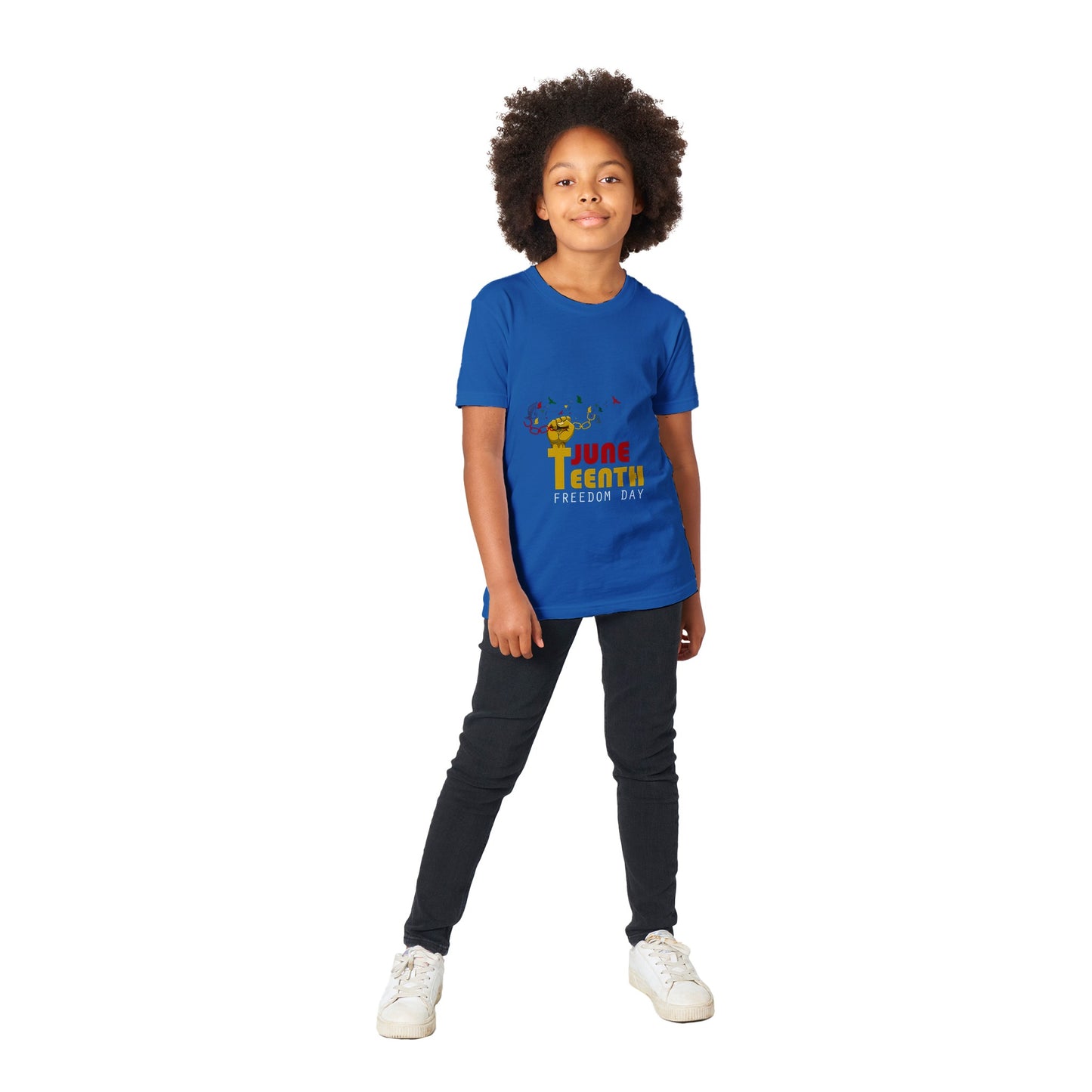 Juneteenth Kids Crew-neck T-shirt