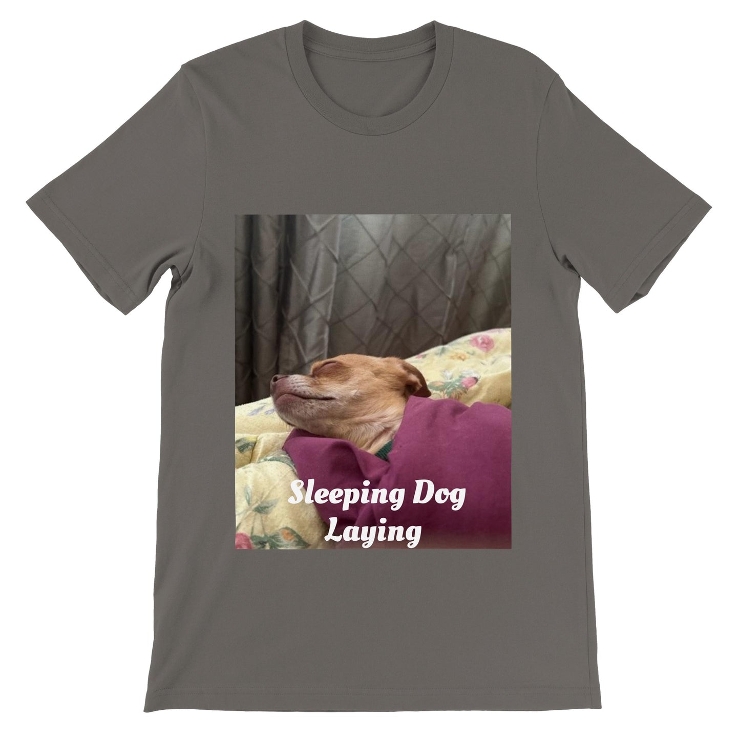 The Sleeping Dog Unisex crew neck T-shirt