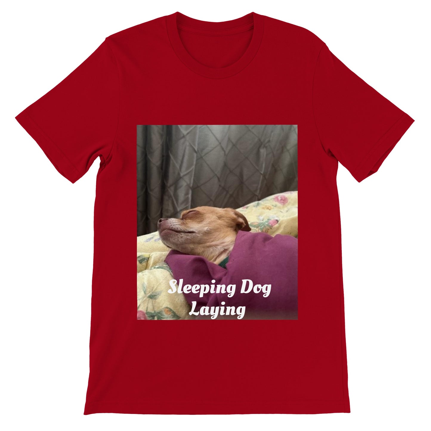 The Sleeping Dog Unisex crew neck T-shirt