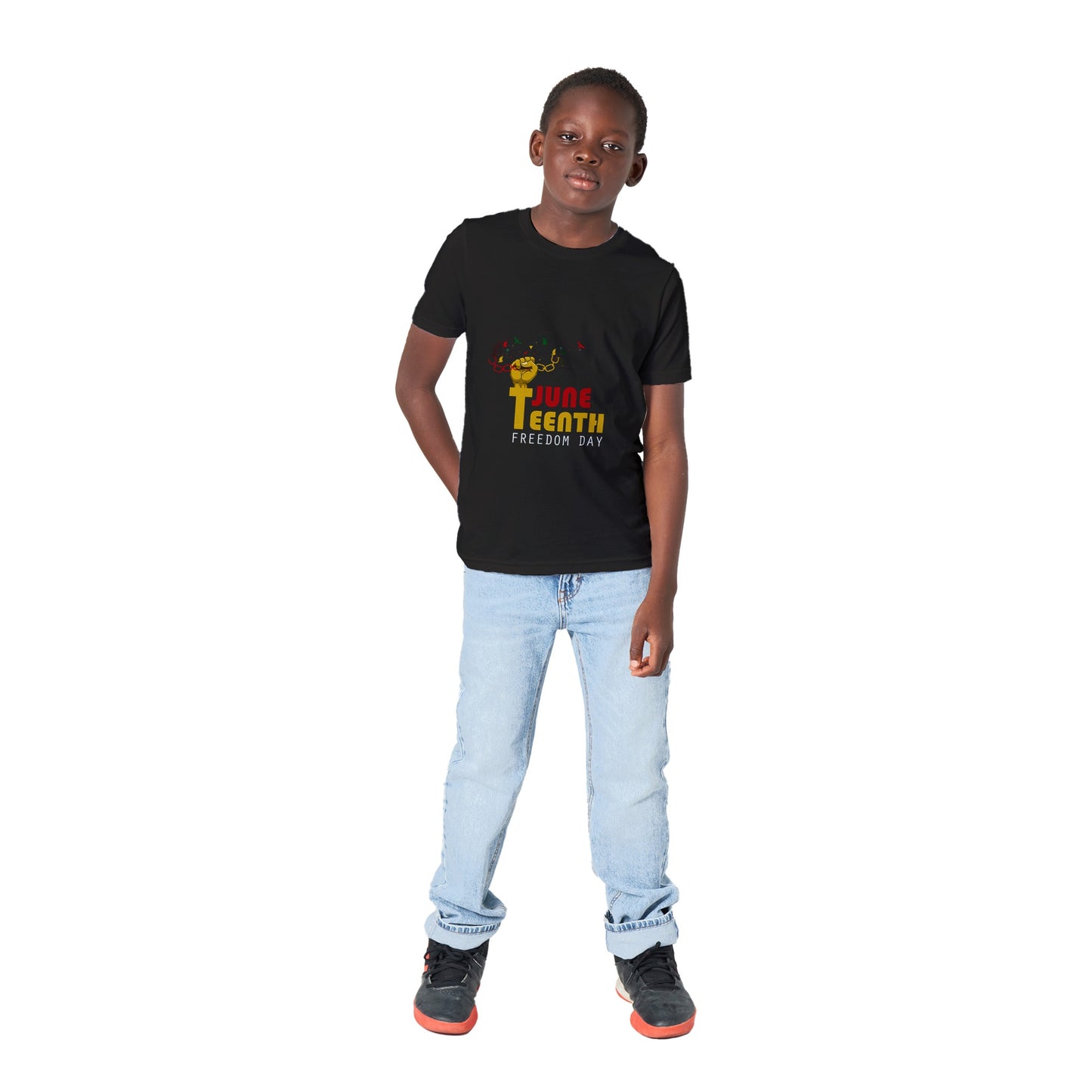 Juneteenth Kids Crew-neck T-shirt