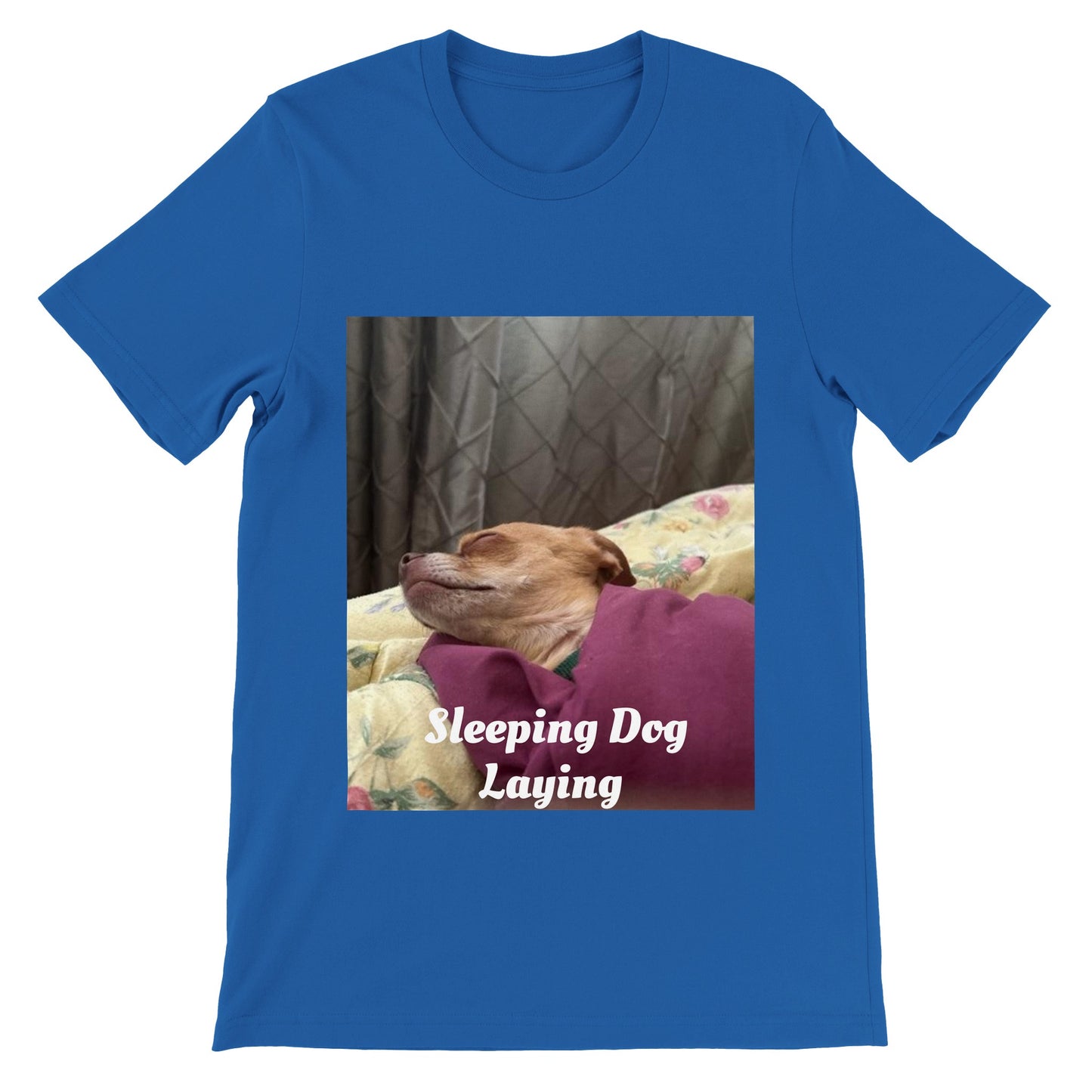 The Sleeping Dog Unisex crew neck T-shirt