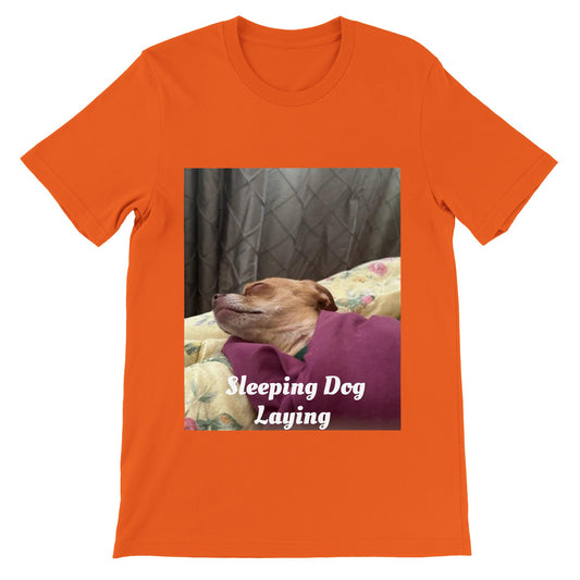 The Sleeping Dog Unisex crew neck T-shirt